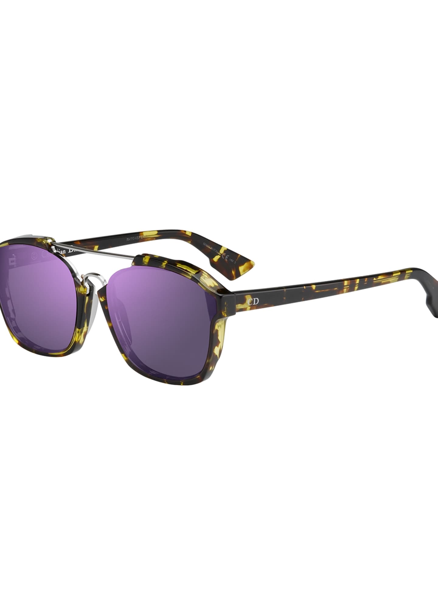 Dior Square Abstract Sunglasses Milk Bergdorf Goodman