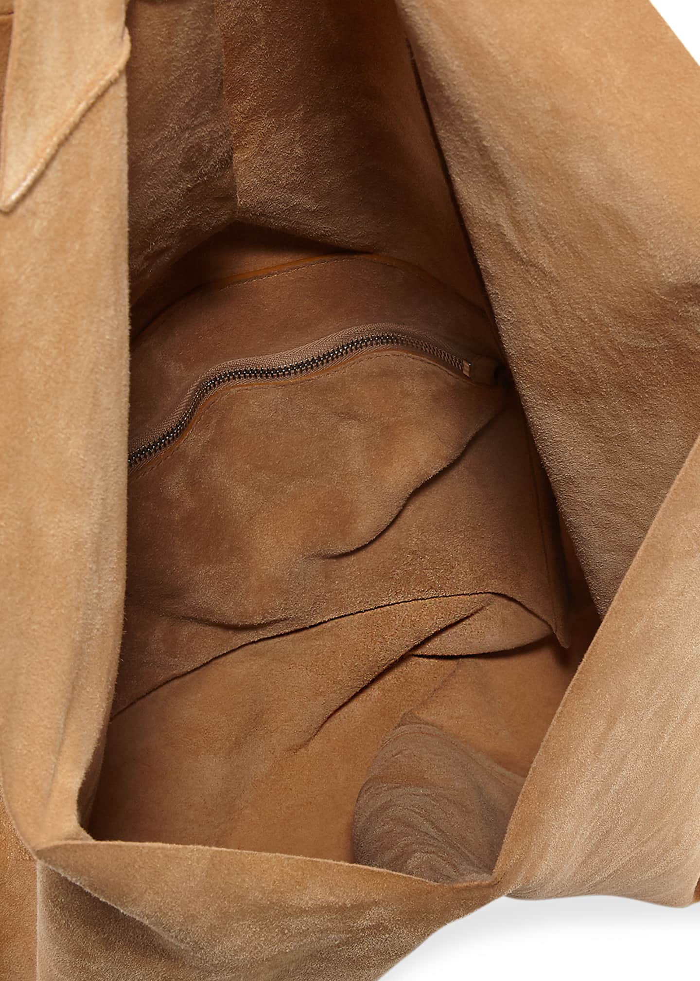 THE ROW Bindle Knot Suede Hobo Bag Bergdorf Goodman