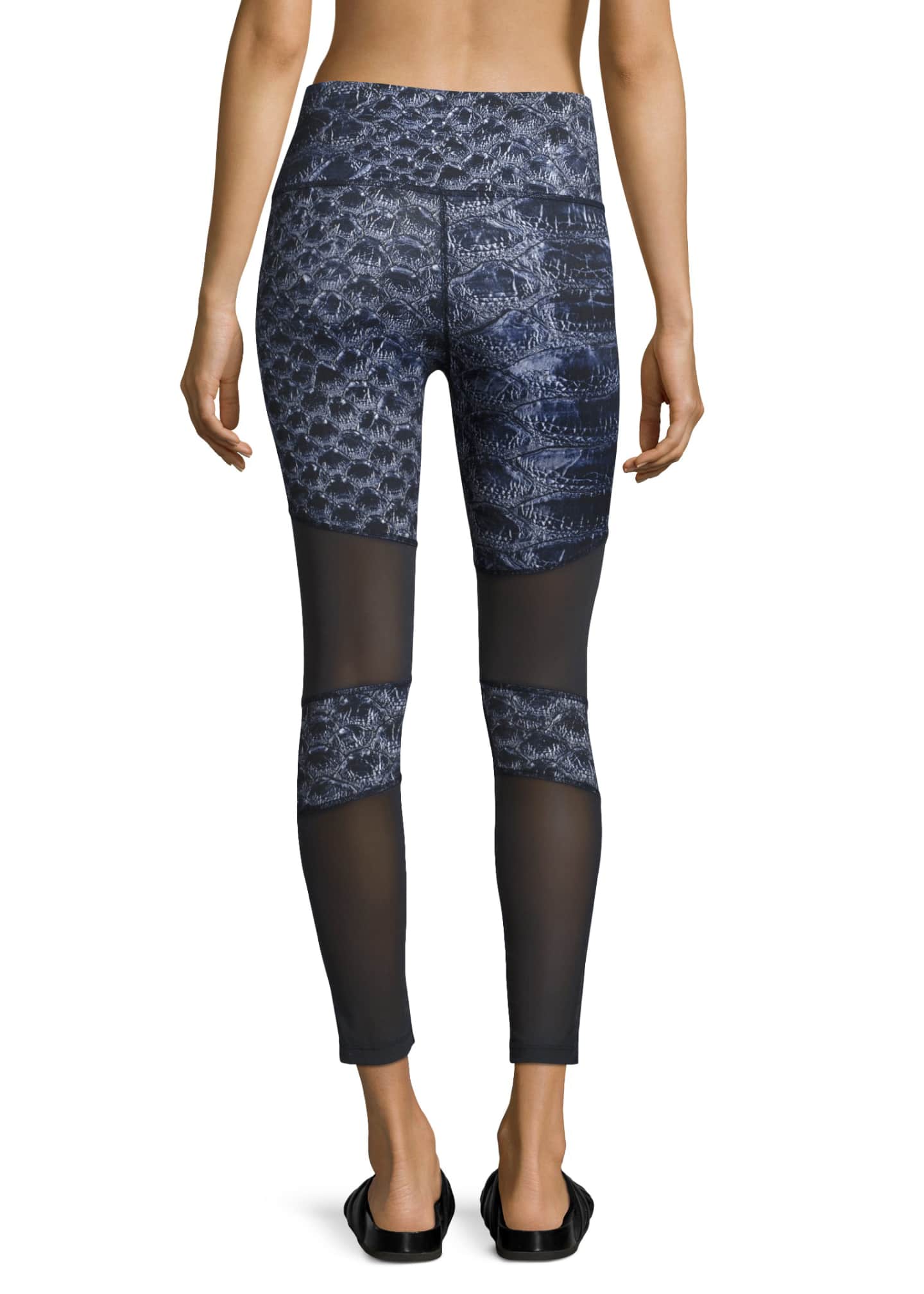 mesh running tights