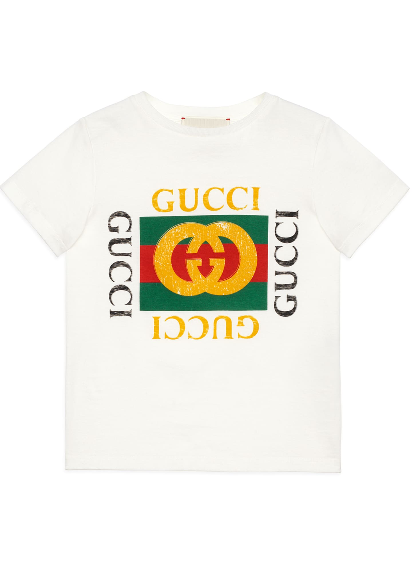 Gucci Gucci Logo T Shirt Size 4 12 Bergdorf Goodman
