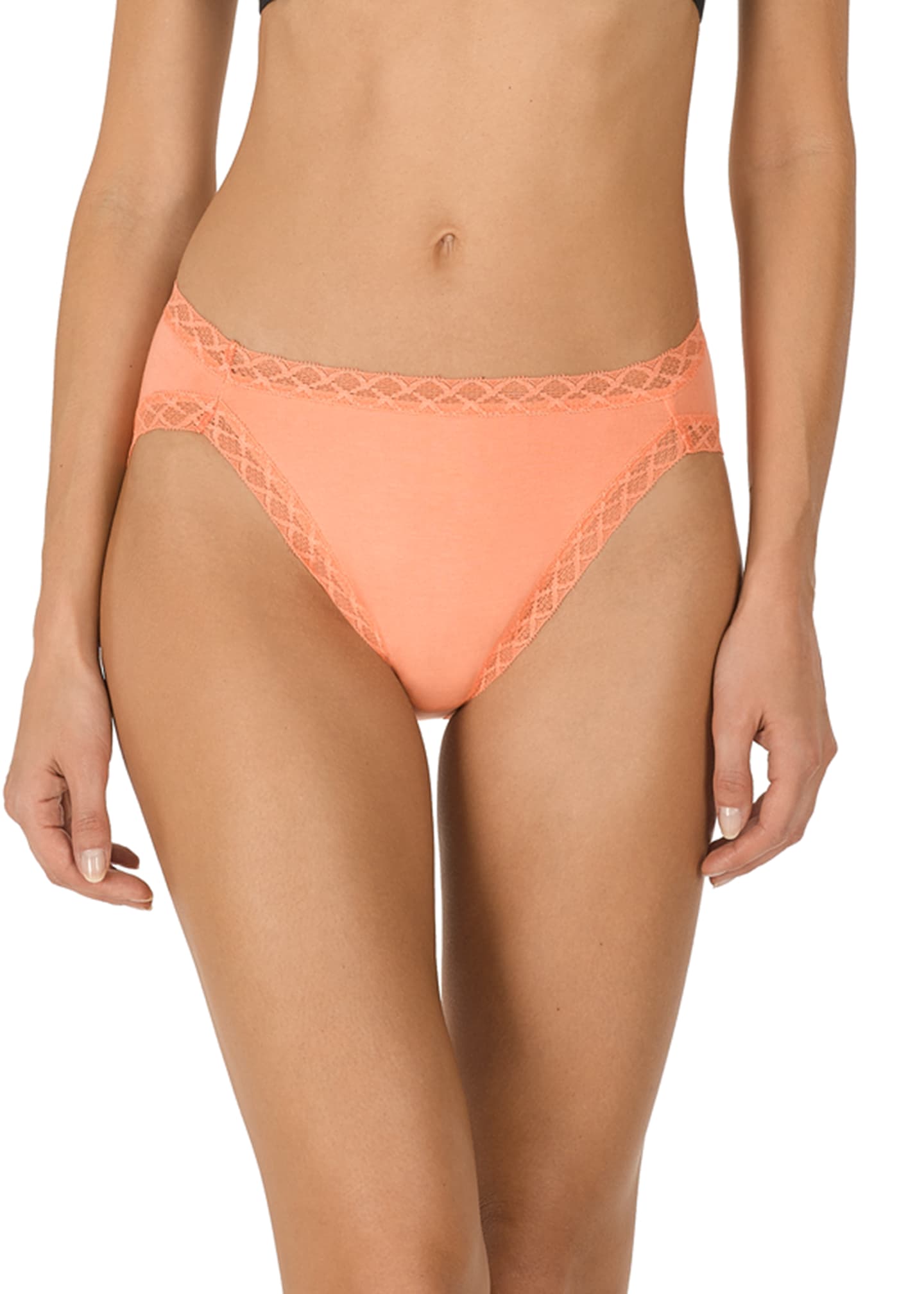 Natori ThreePack Bliss Cotton FrenchCut Briefs Bergdorf Goodman