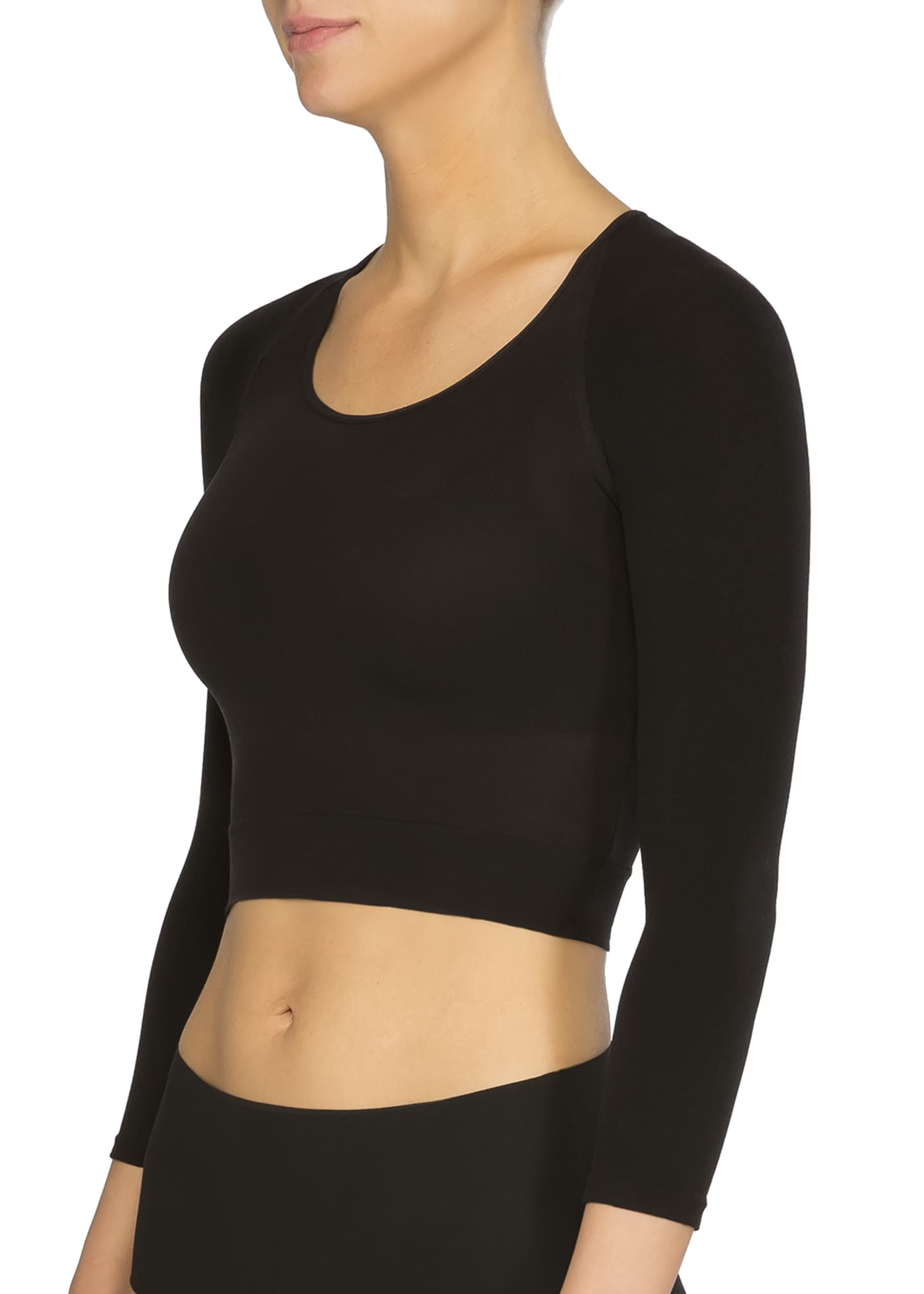 Spanx Arm Tights Solid Layering Crop Top Bergdorf Goodman