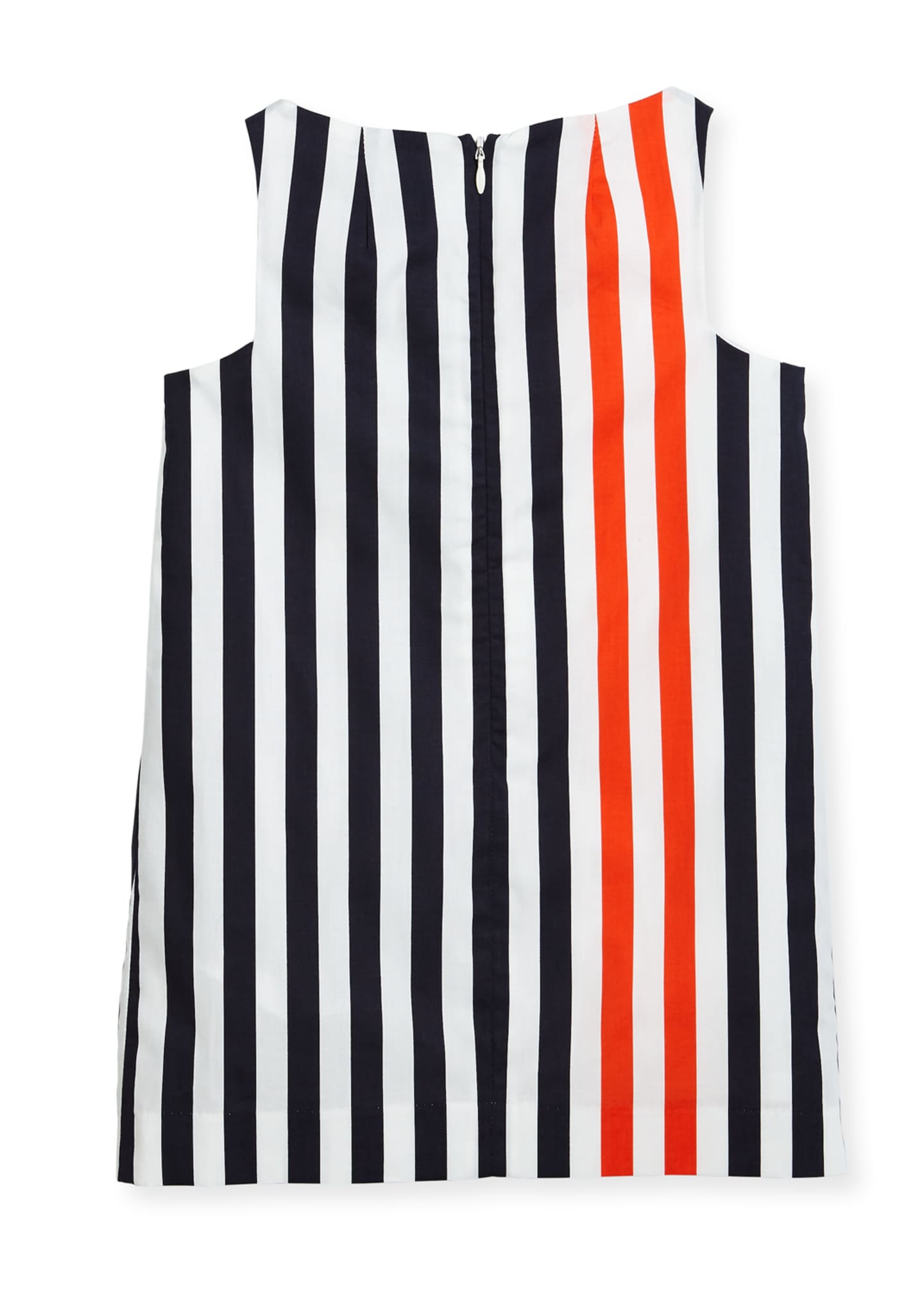 Milly Minis Nautical Stripe Angular Shift Dress, Size 4-7 Image 2 of 2