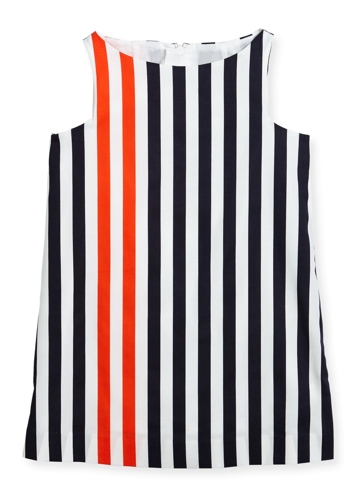 Milly Minis Nautical Stripe Angular Shift Dress, Size 4-7 Image 1 of 2