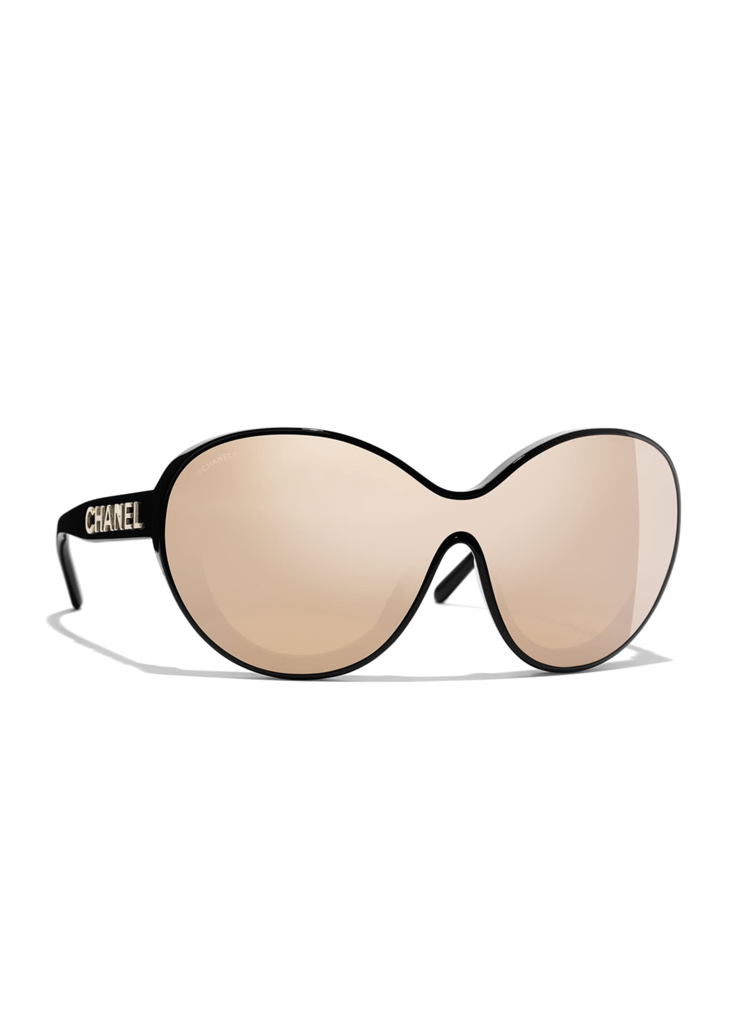 CHANEL SHIELD SUNGLASSES - Bergdorf Goodman