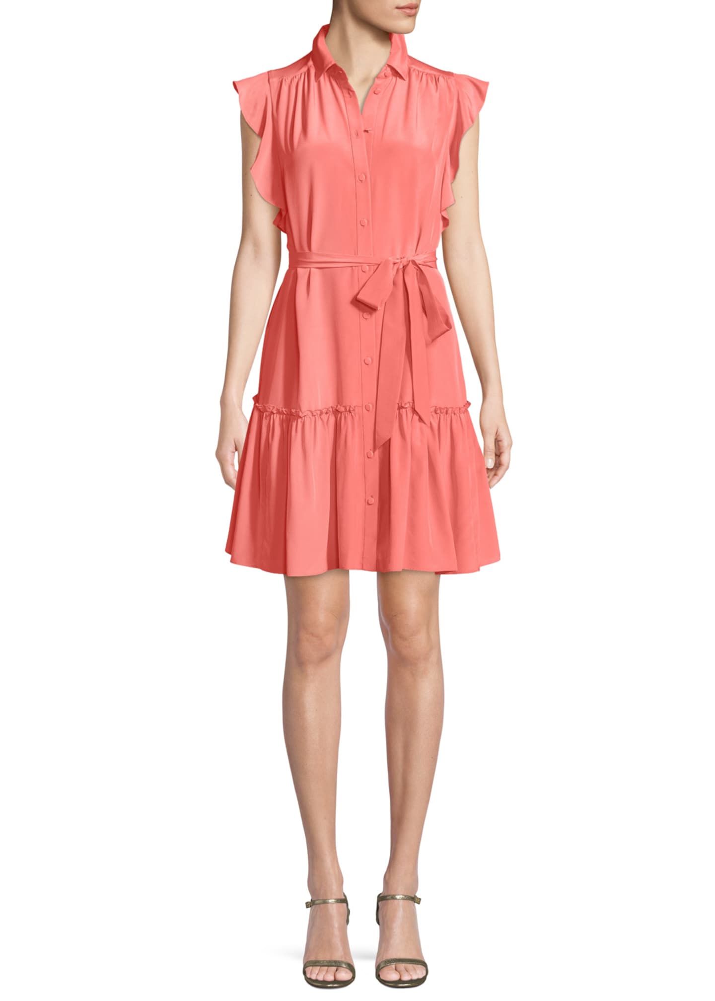 Kate spade ruffle slip on 2025