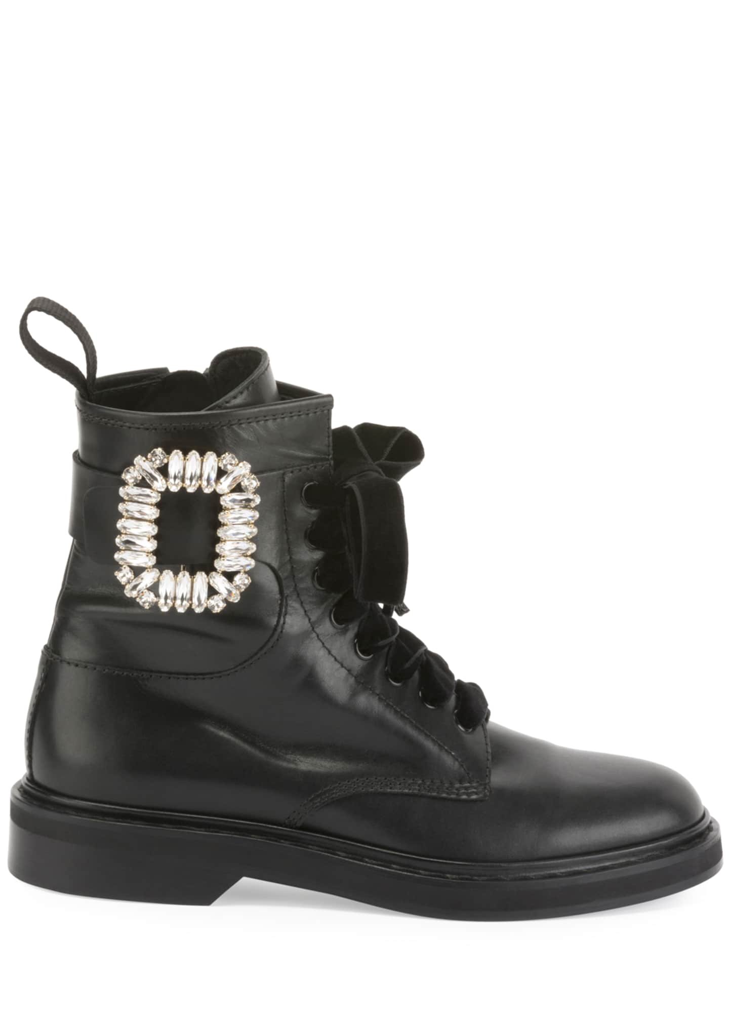 roger vivier combat boots