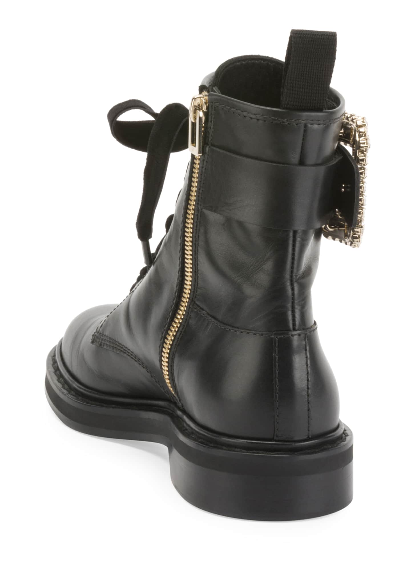 roger vivier combat boots