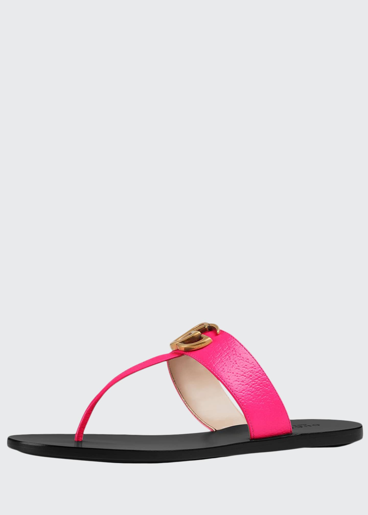 neon gucci sandals