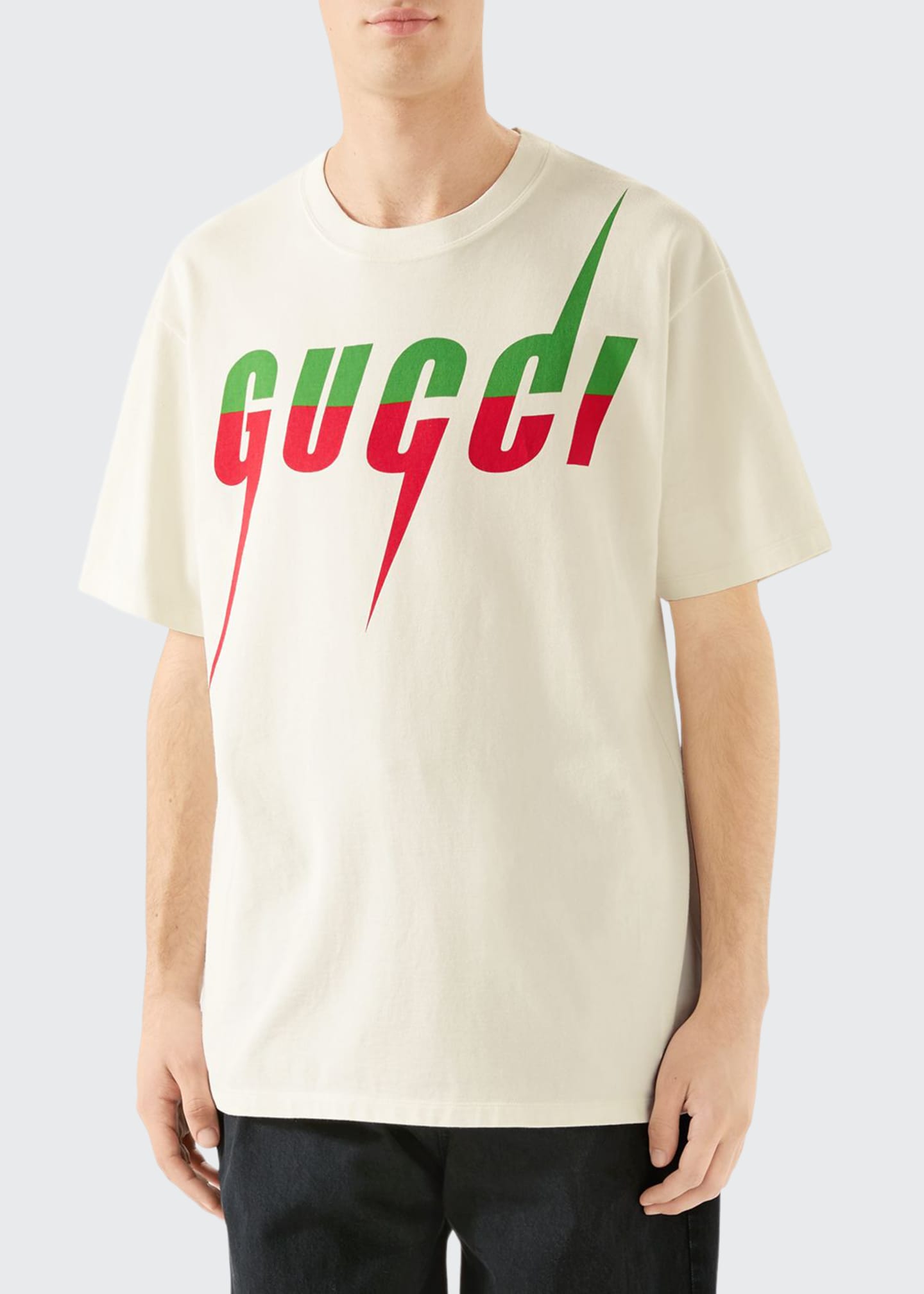 gucci lightning tee