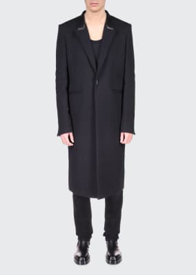 Men's 4G Jacquard Long Coat