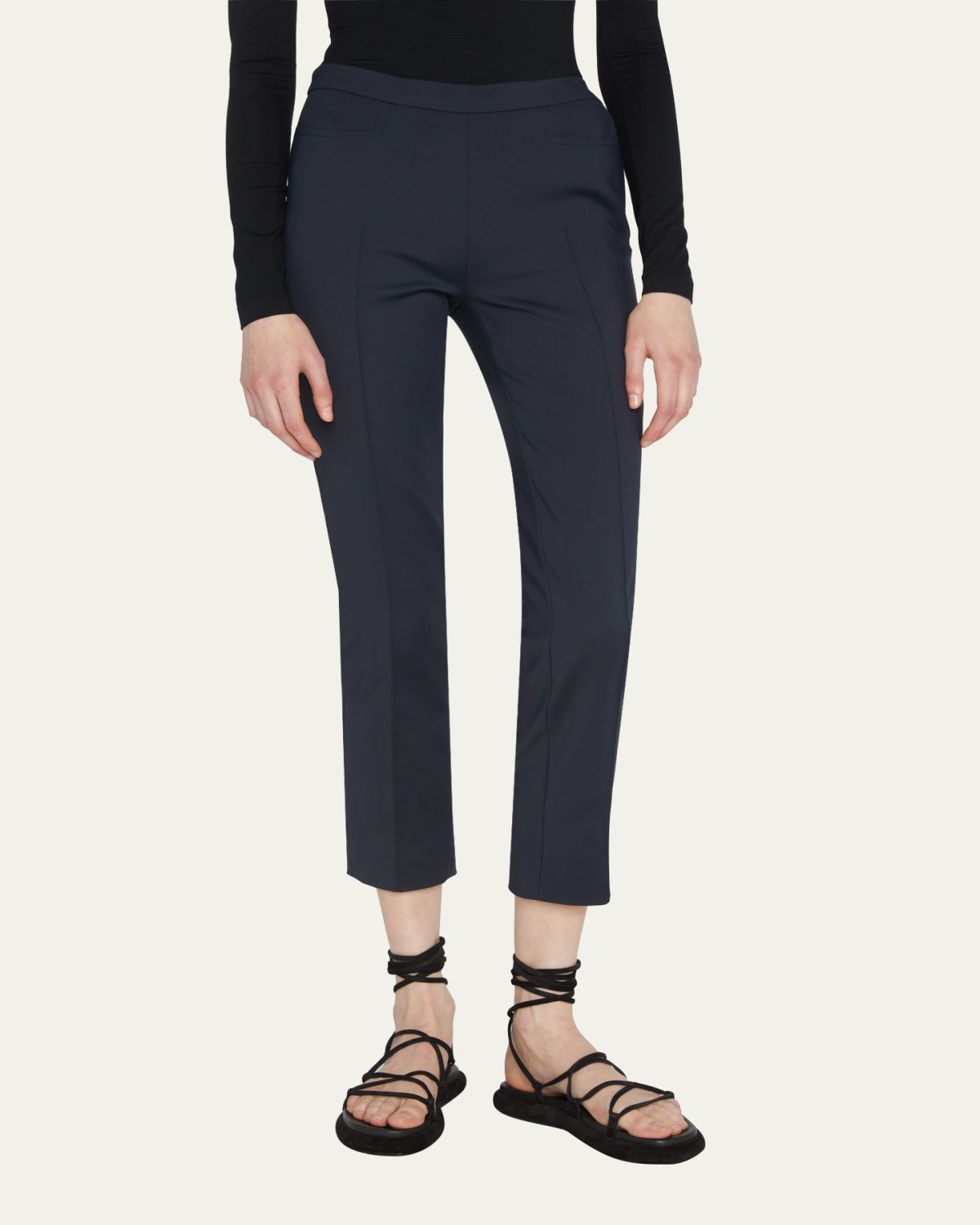 Akris punto Franca Mid-Rise Cropped Pants | Thumbnail 2