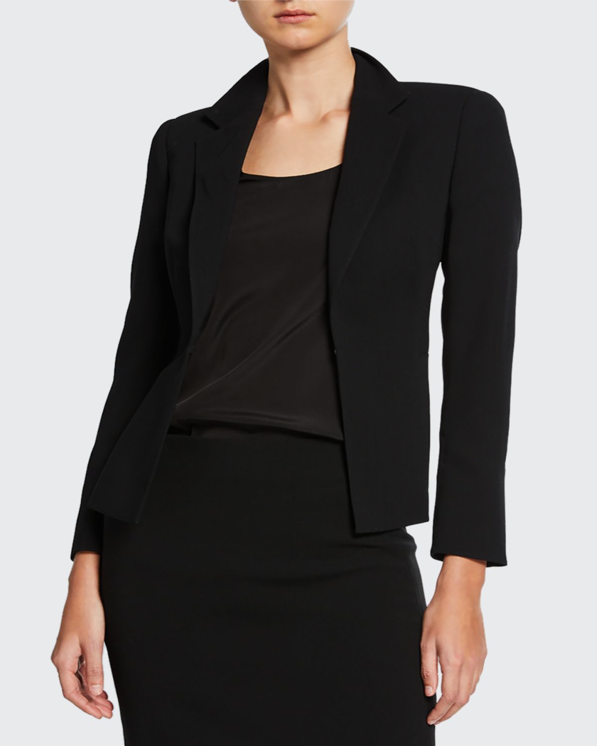 Akris Ocelia Slit Crepe Jacket | Thumbnail 10