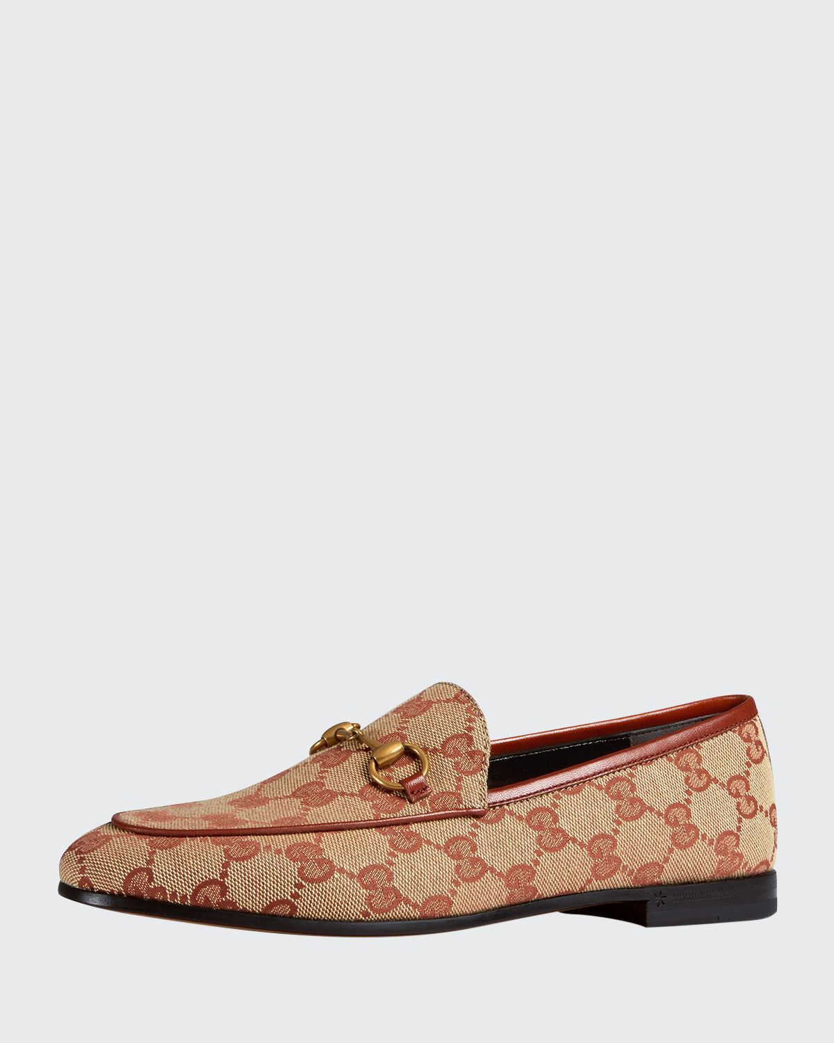 Gucci GG Canvas Flat Loafers | Thumbnail 9