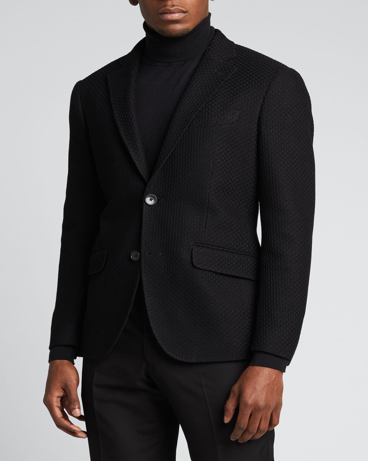 Etro Men's Basic Knit Blazer | Thumbnail 3