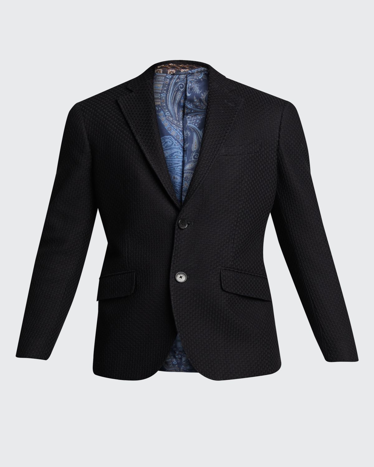 Etro Men's Basic Knit Blazer | Thumbnail 5