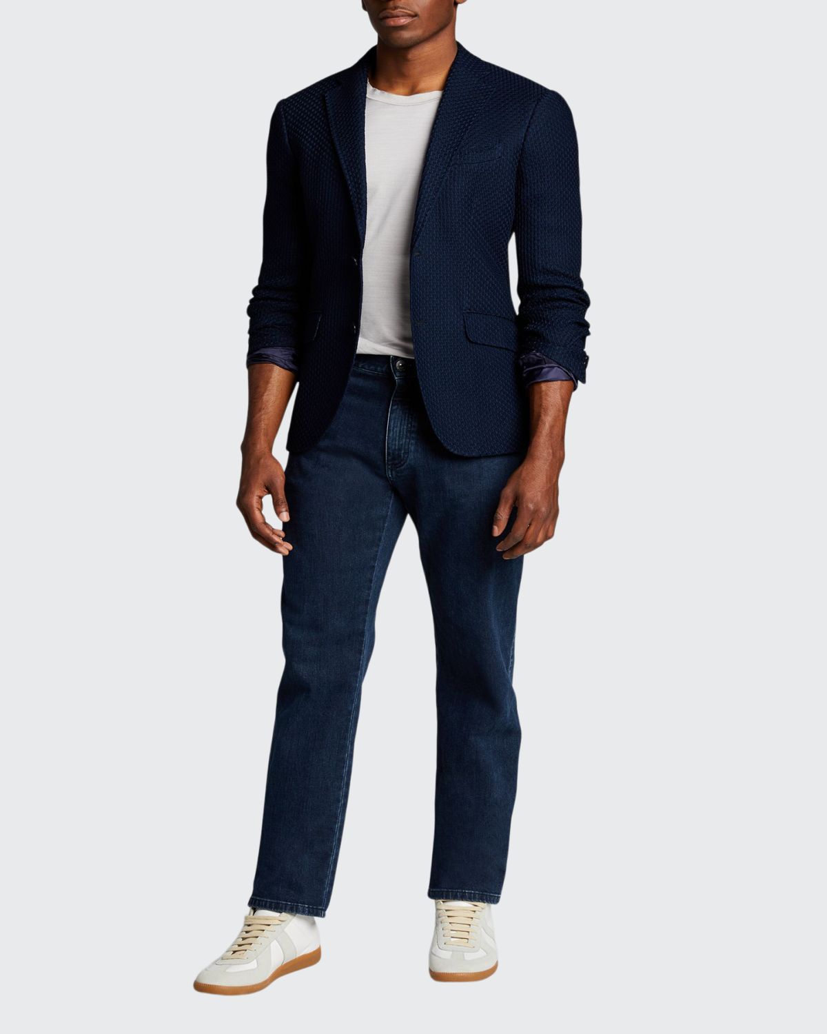 Etro Men's Basic Knit Blazer | Thumbnail 10