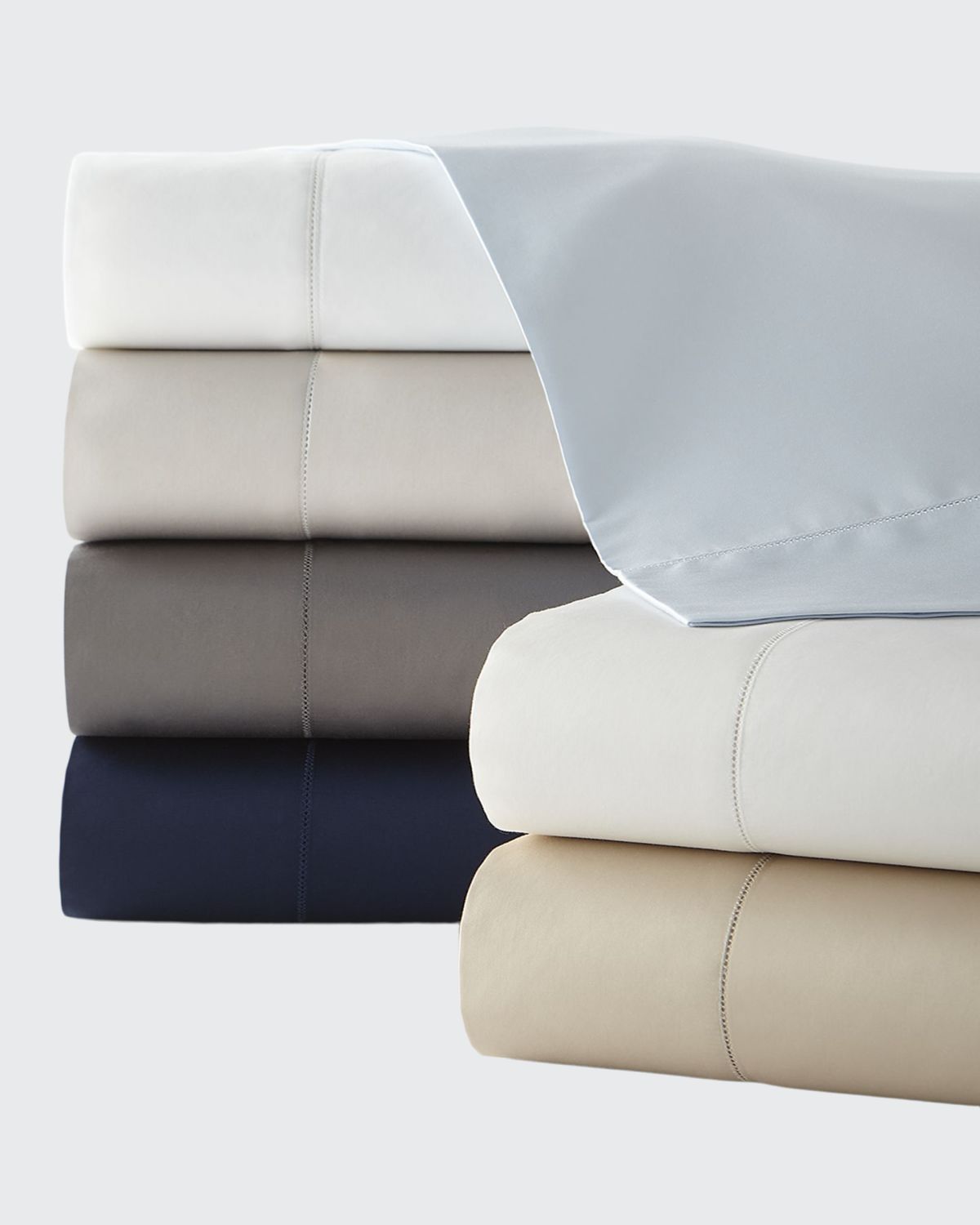 Ralph Lauren Home Organic Sateen Fitted Sheet, QUEEN