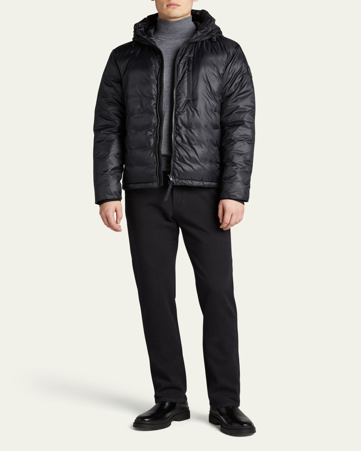 Canada Goose Men's Lodge Black Label Puffer Jacket | Thumbnail 10 Canada Goose Men's Lodge Black Label Puffer Jacket | Thumbnail 10