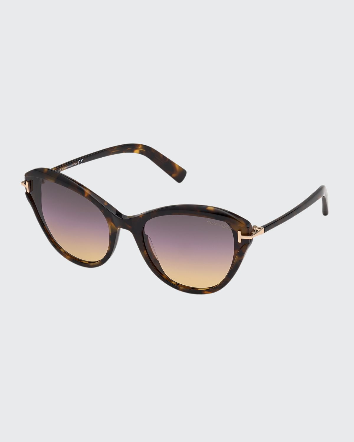 TOM FORD Leigh Acetate Cat-Eye Sunglasses | Thumbnail 5