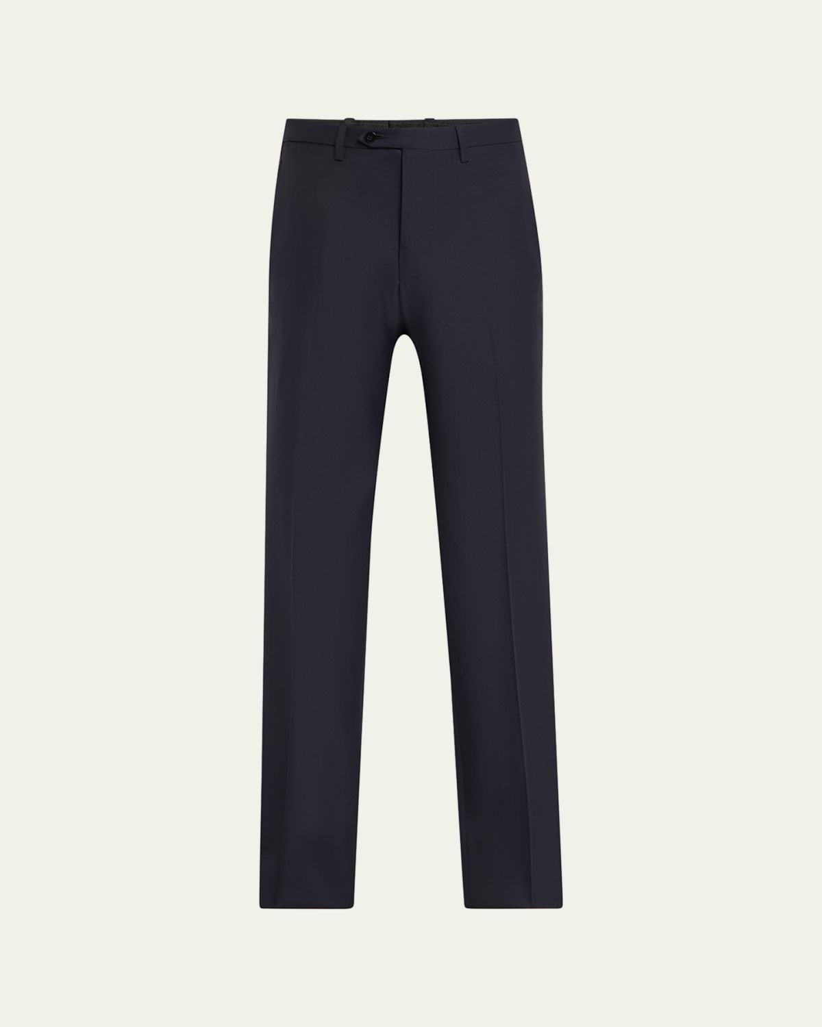 Kiton Men's 15 Micron Flat-Front Trousers