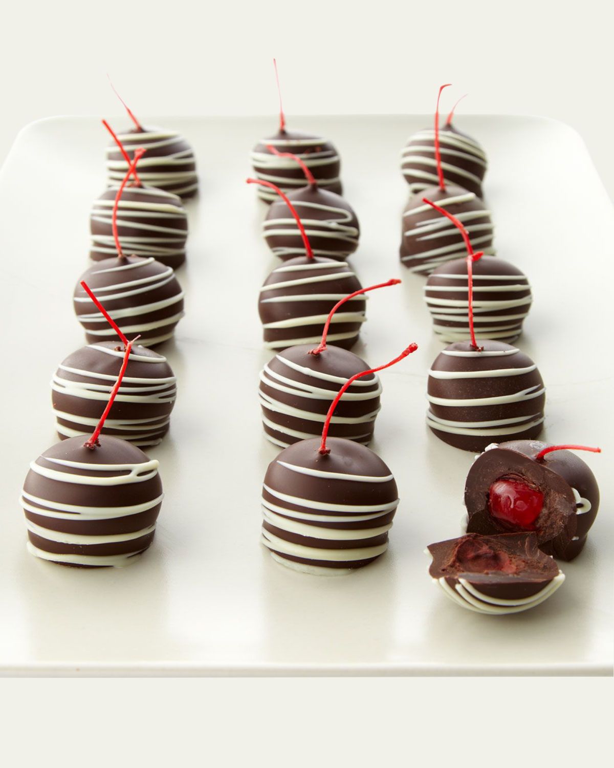 Chocolate Covered Company Dark-Chocolate Maraschino Cherries