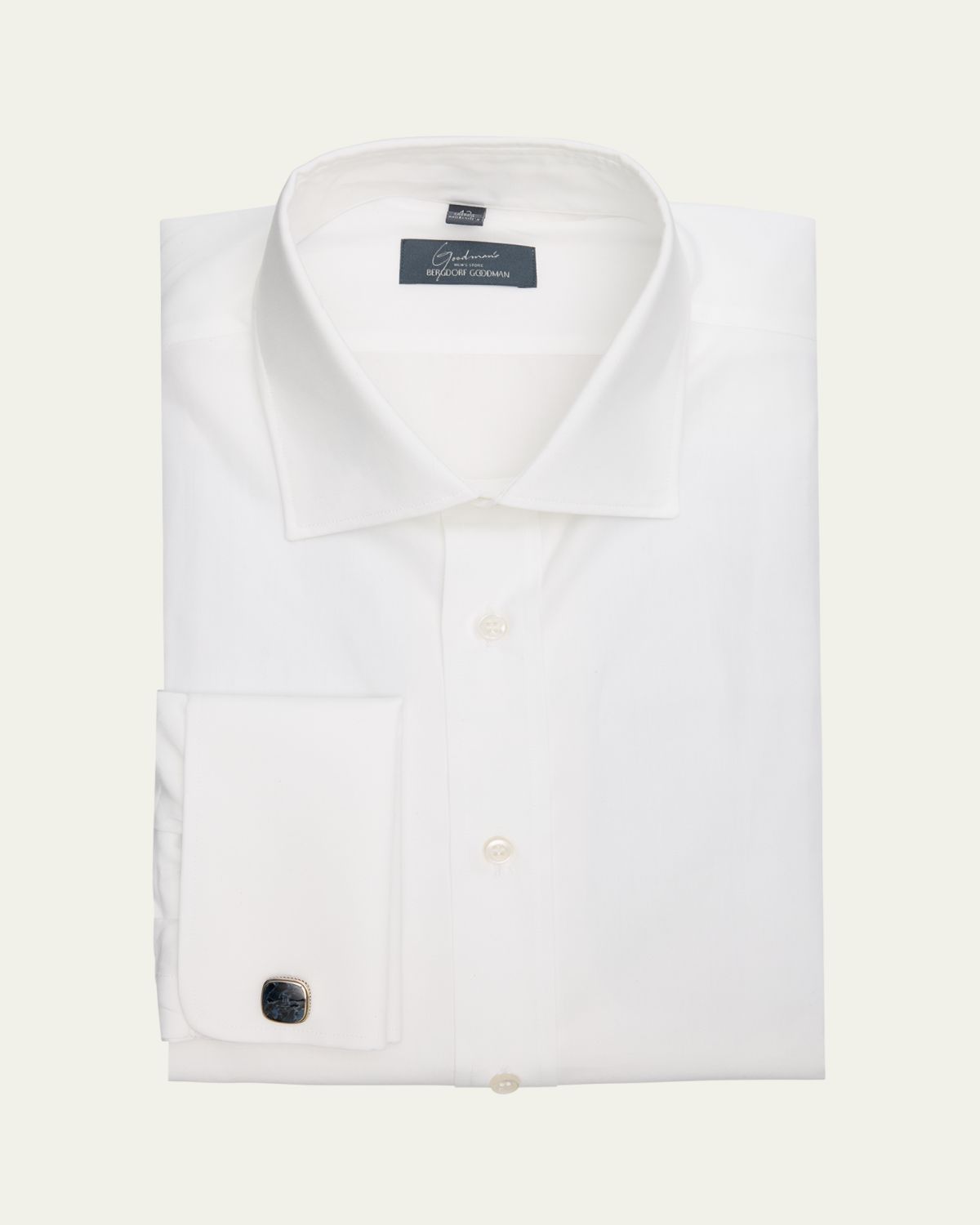 Bergdorf Goodman Men's Solid Poplin Sport Shirt