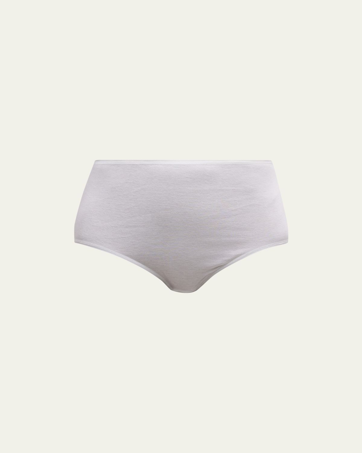 Hanro Cotton Seamless Satin-Trim Briefs | Thumbnail 6 Hanro Cotton Seamless Satin-Trim Briefs | Thumbnail 6