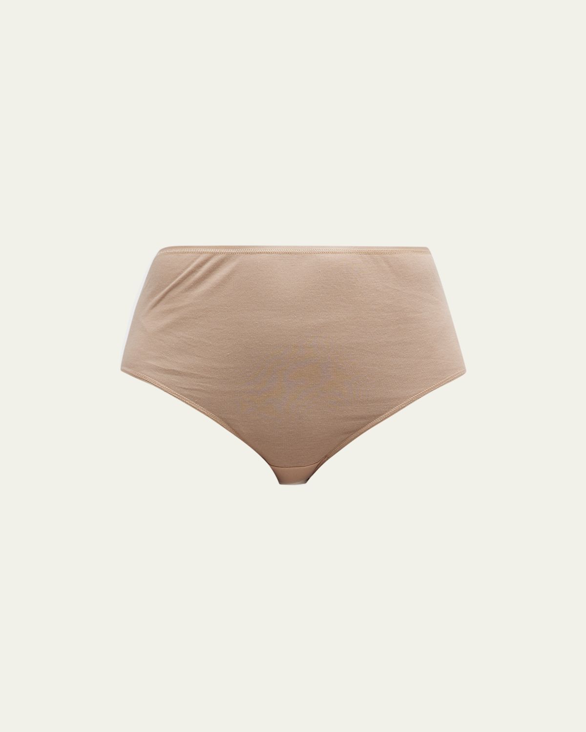 Hanro Cotton Seamless Satin-Trim Briefs | Thumbnail 6