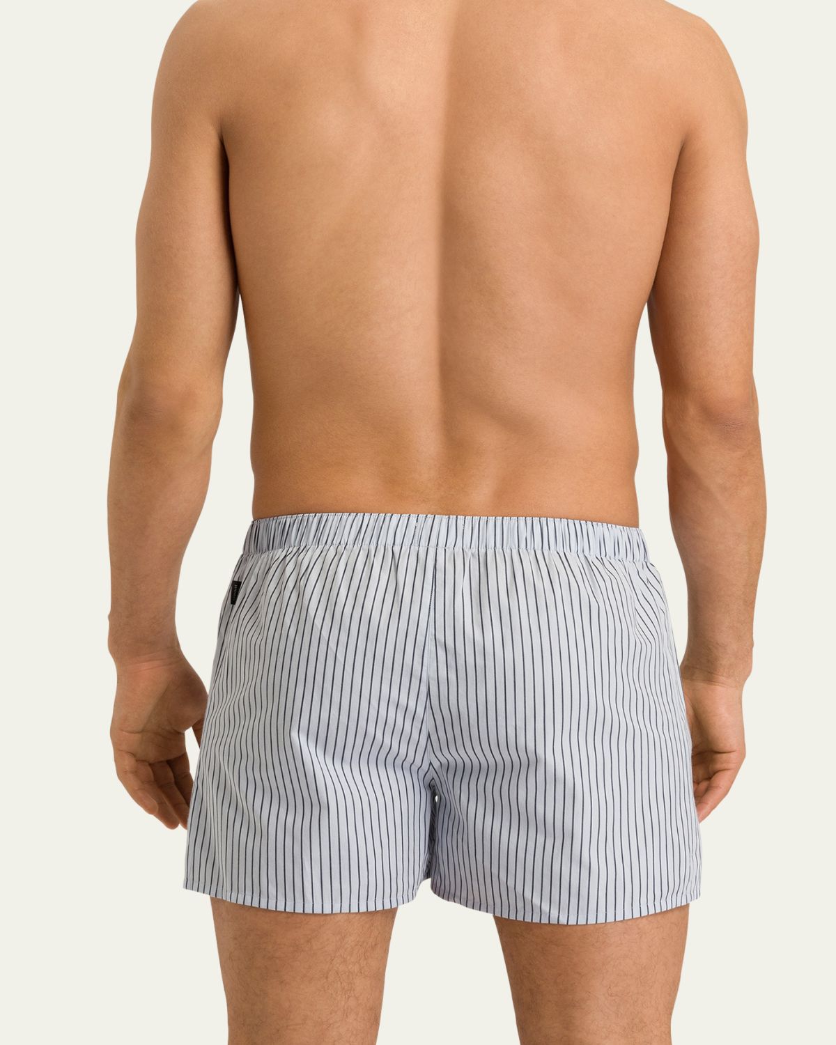 Hanro Men's Fancy Woven Cotton Boxers | Thumbnail 3
