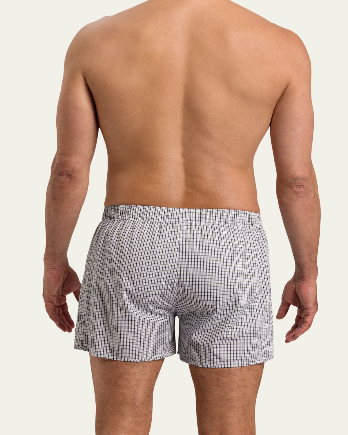Hanro Men's Fancy Woven Cotton Boxers | Thumbnail 6