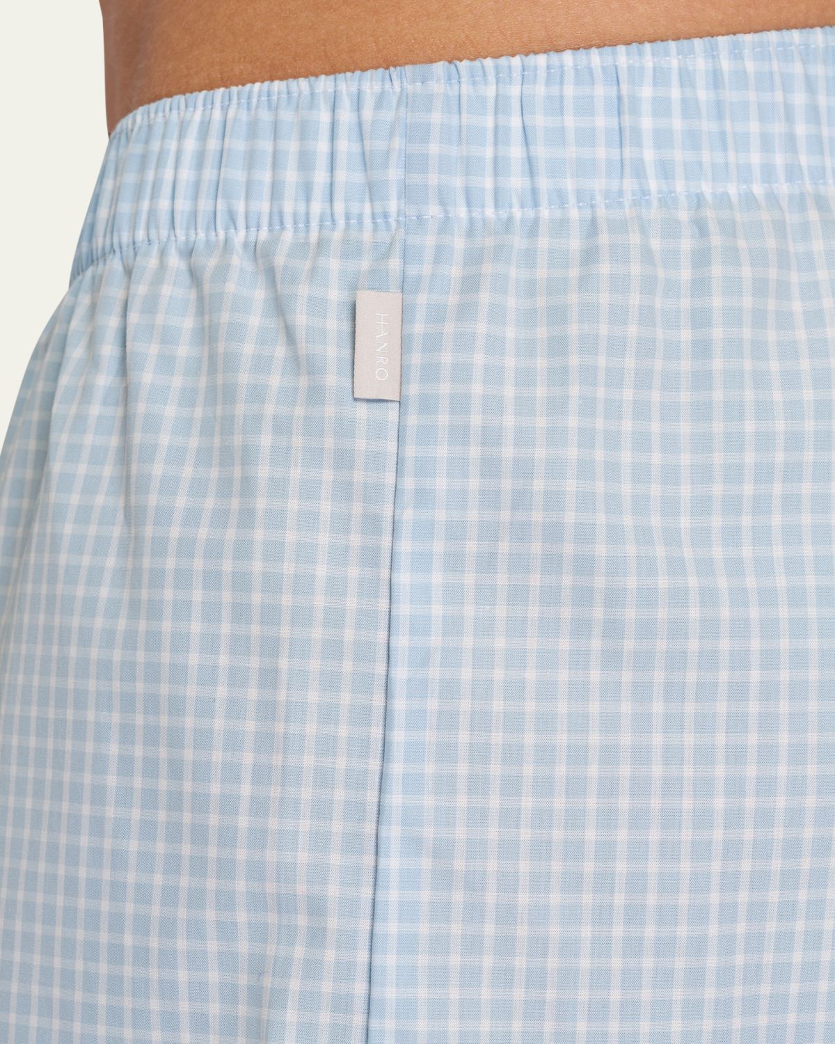 Hanro Men's Fancy Woven Cotton Boxers | Thumbnail 8