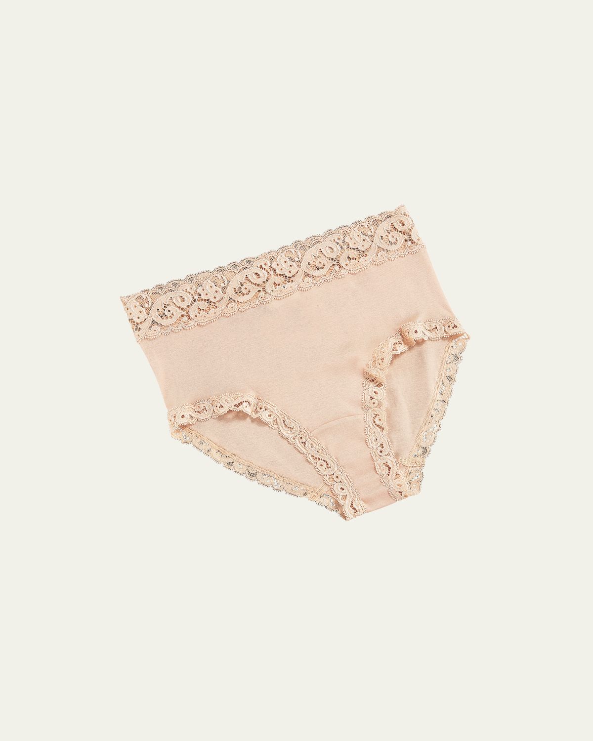 Hanro Moments Lace-Trim Full Brief | Thumbnail 4 Hanro Moments Lace-Trim Full Brief | Thumbnail 4