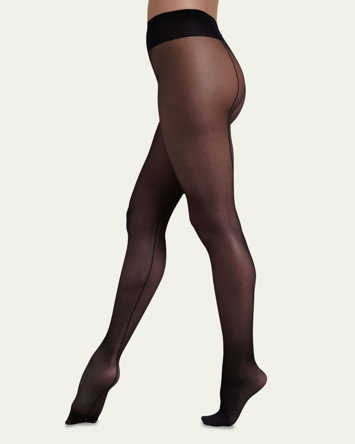 Wolford Individual 10 Back Seam Tights | Thumbnail 3 Wolford Individual 10 Back Seam Tights | Thumbnail 3