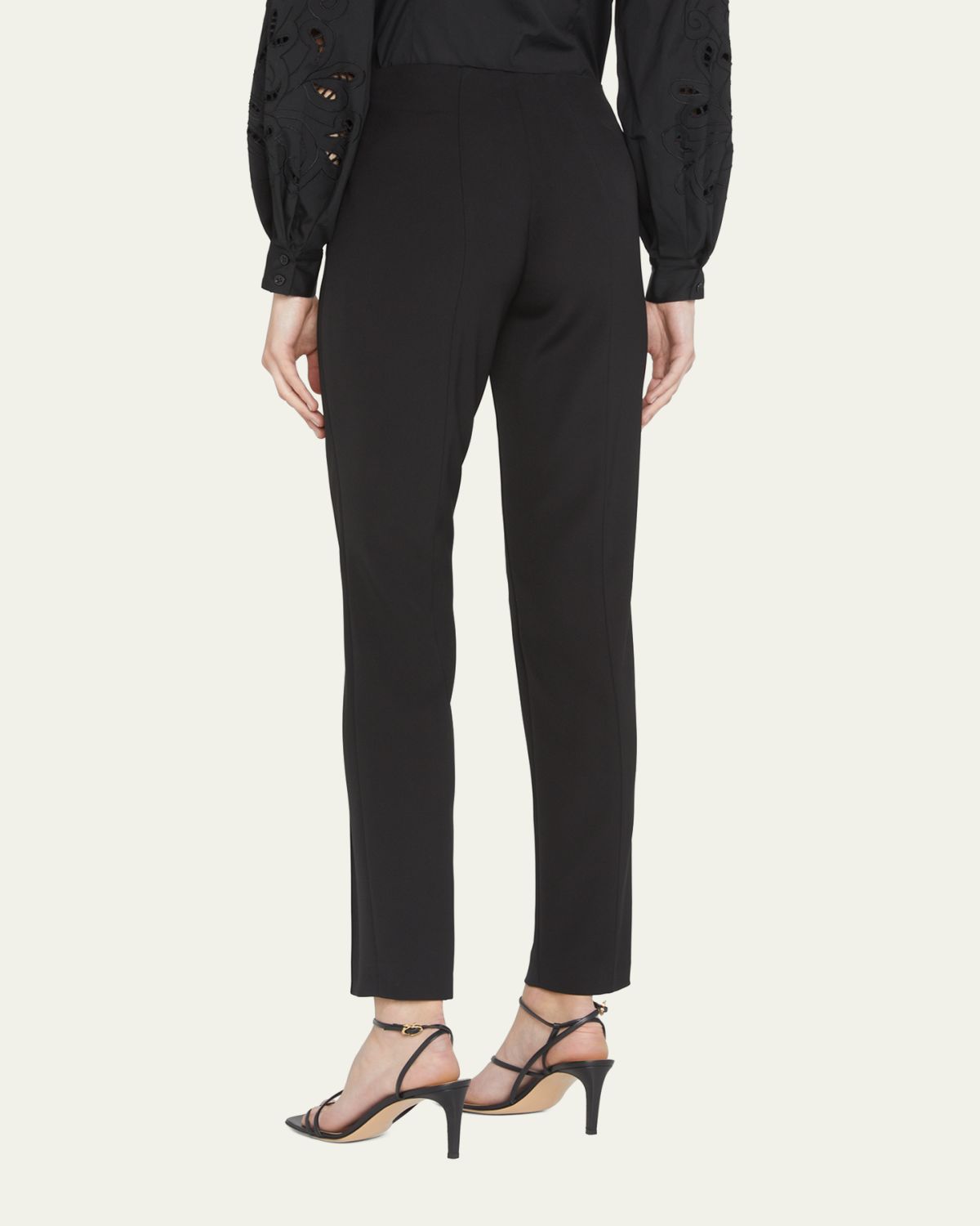 Akris Melissa Silk Marocain Pants | Thumbnail 3