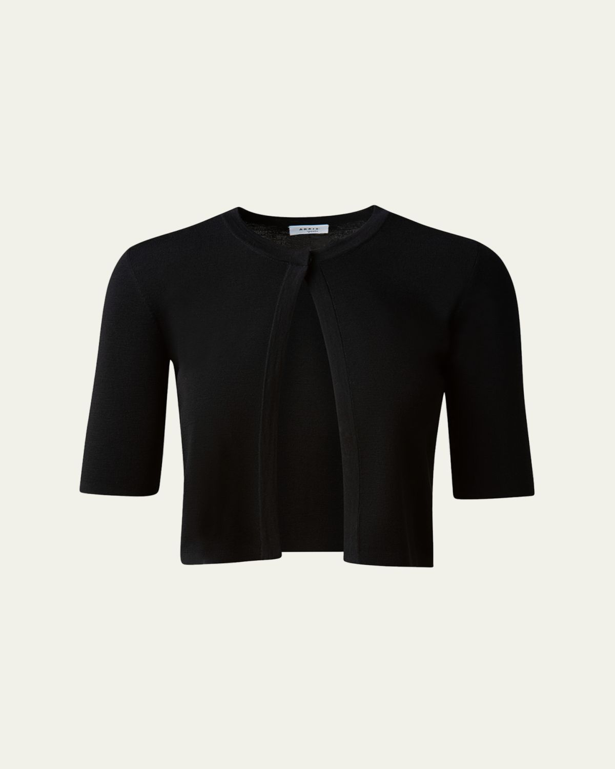 Akris punto Half-Sleeve Short Cardigan - Women's Clothing