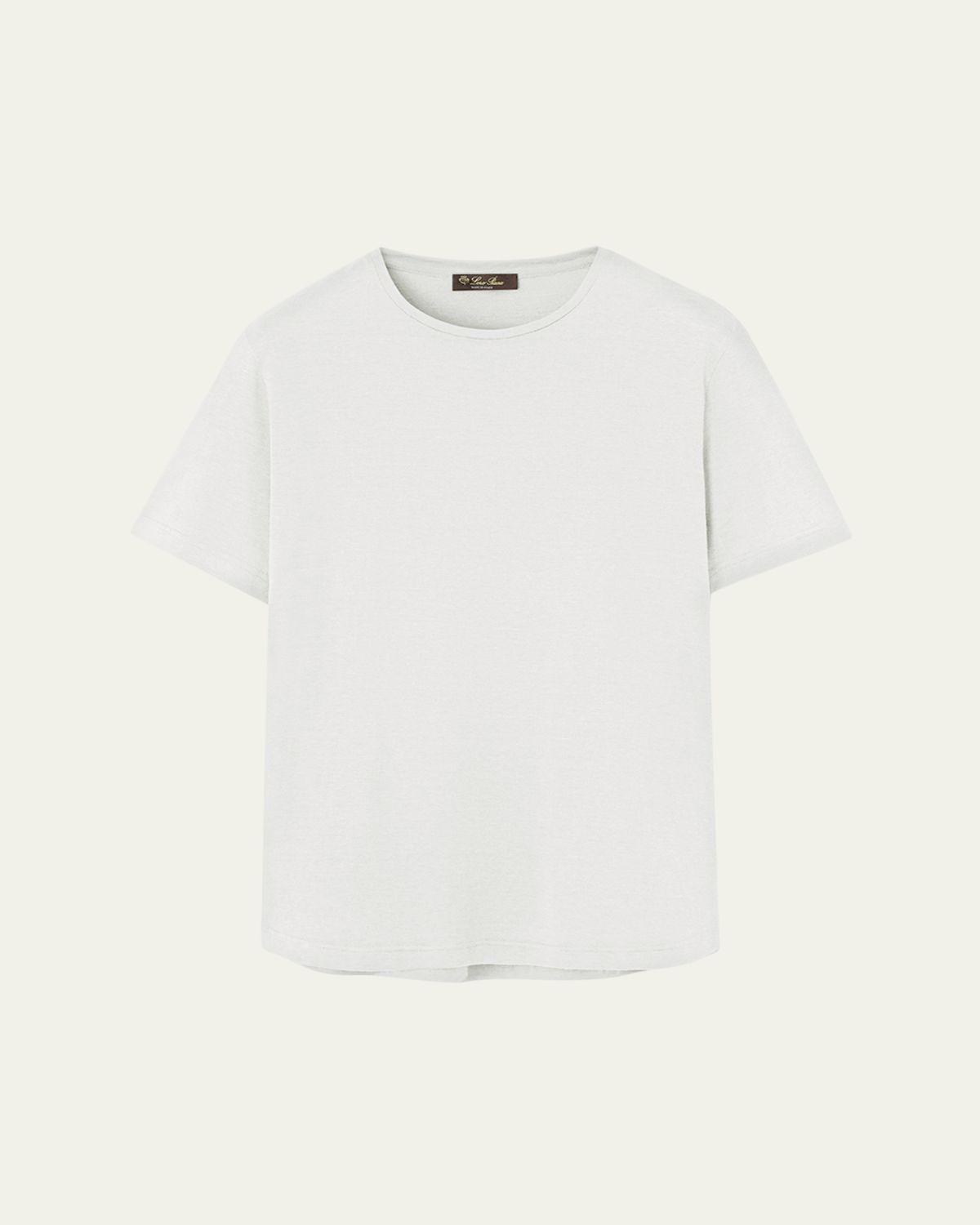 Loro Piana Men's Silk Cotton Jersey T-Shirt