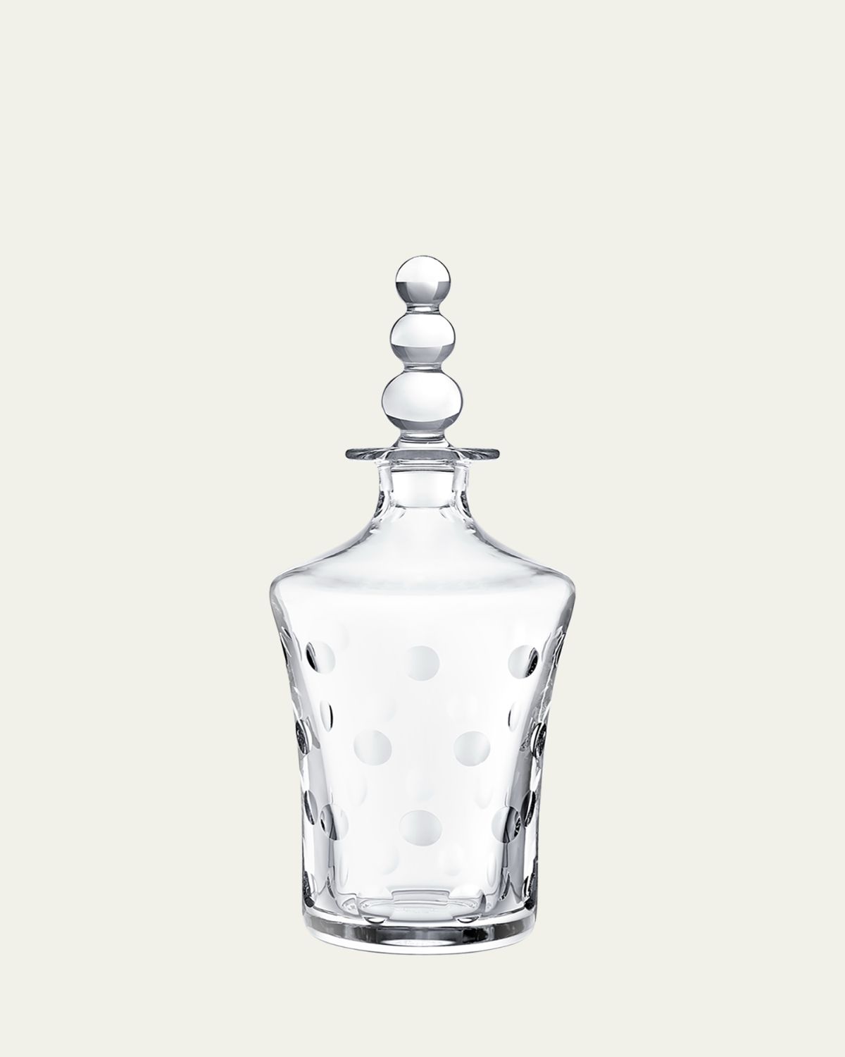 Saint Louis Crystal Bubble Round Decanter