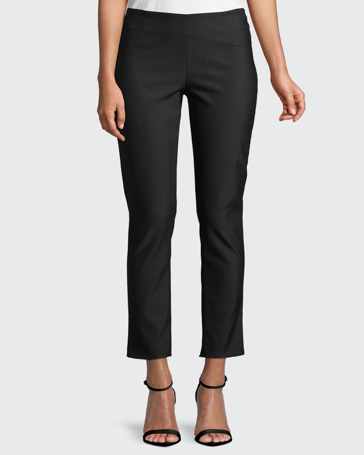 Lela Rose Catherine Slim-Leg Ankle Pants | Thumbnail 6