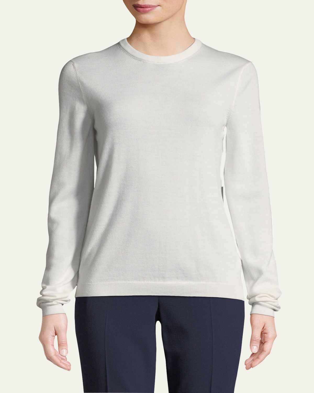 Ralph Lauren Collection Cashmere Crewneck Sweater | Thumbnail 2 Ralph Lauren Collection Cashmere Crewneck Sweater | Thumbnail 2
