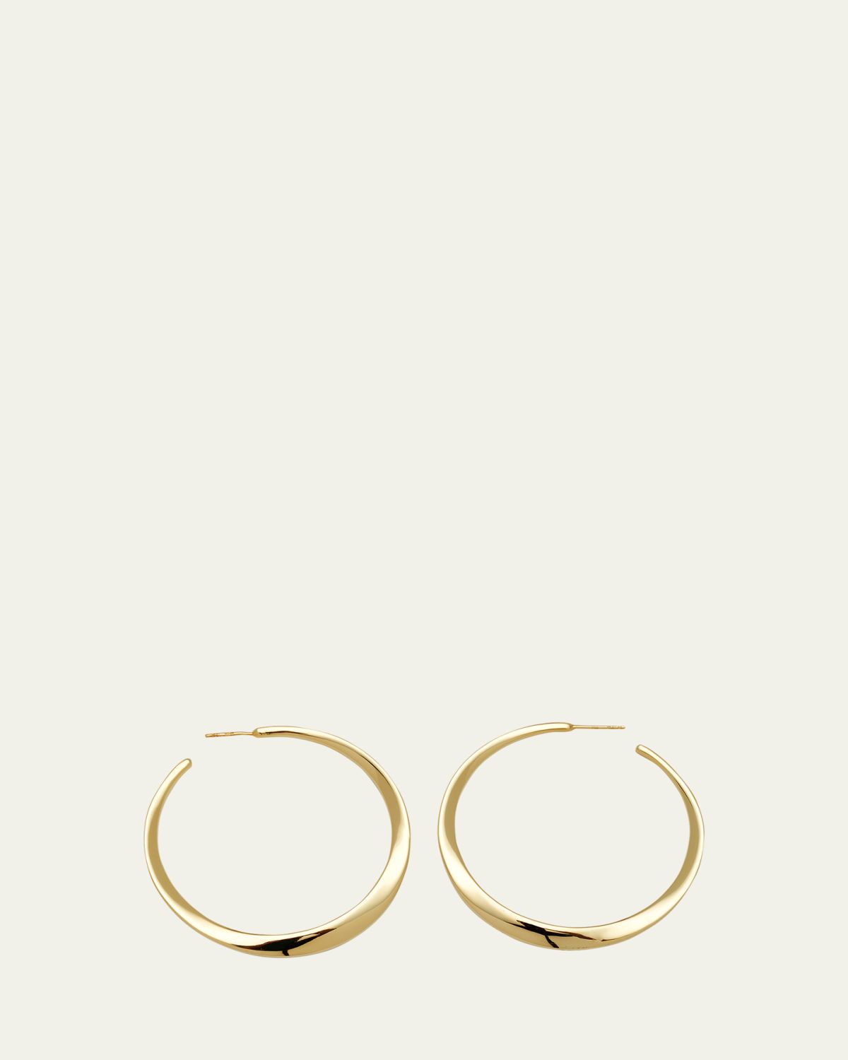 Ippolita Large Twisted Hoop Earrings in 18K Gold