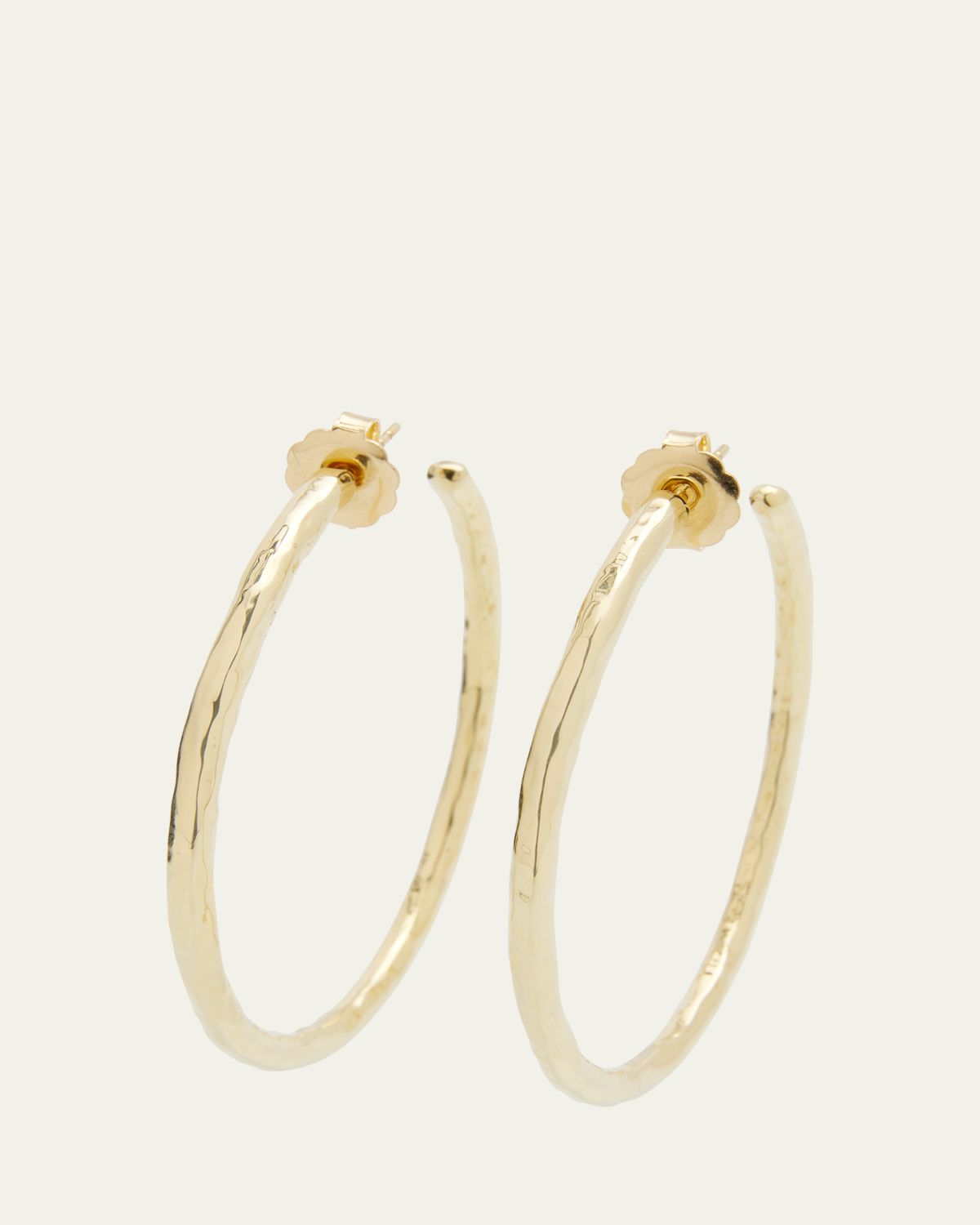 Ippolita Large Hoop Earrings in 18K Gold