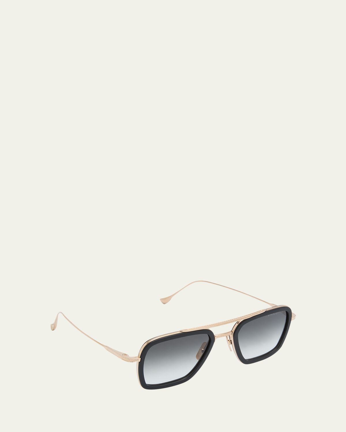 Dita Men's Flight 006 Double Bridge Metal Aviator Sunglasses | Thumbnail 2
