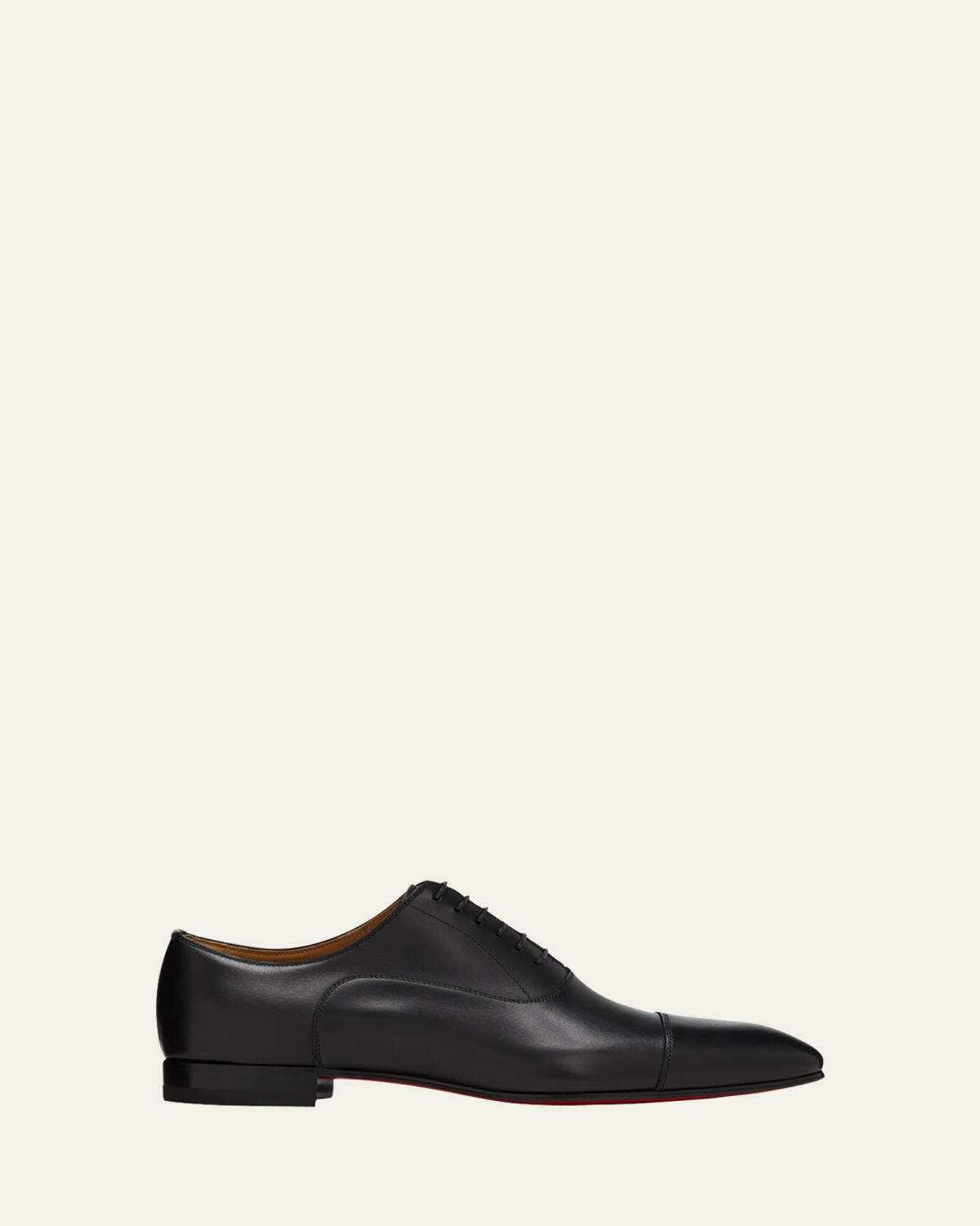 Christian Louboutin Greggo Men 's Lace-Up Leather Dress Shoes