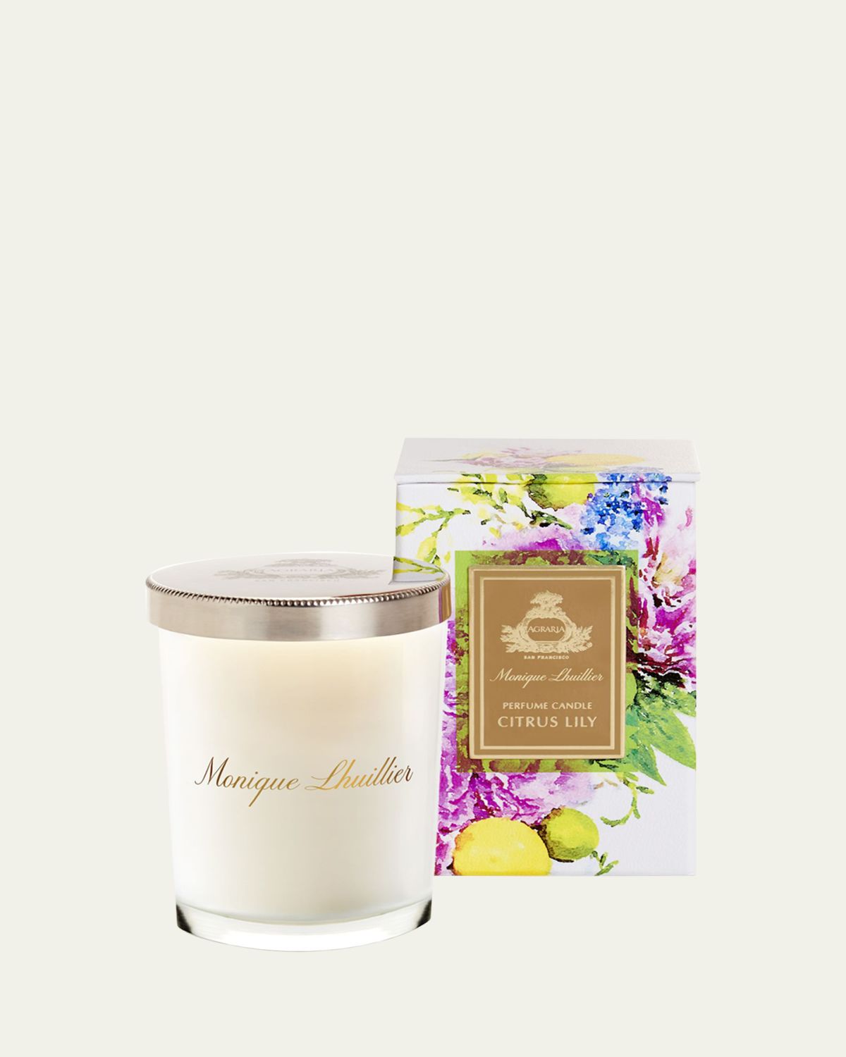 Agraria Monique Lhuillier Citrus Lily Perfume Candle, 7 oz.