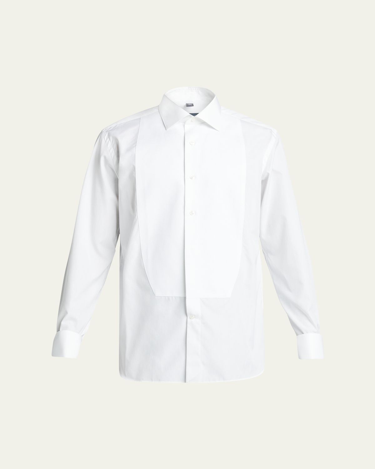Bergdorf Goodman Men 's Pique Bib-Front Tuxedo Shirt