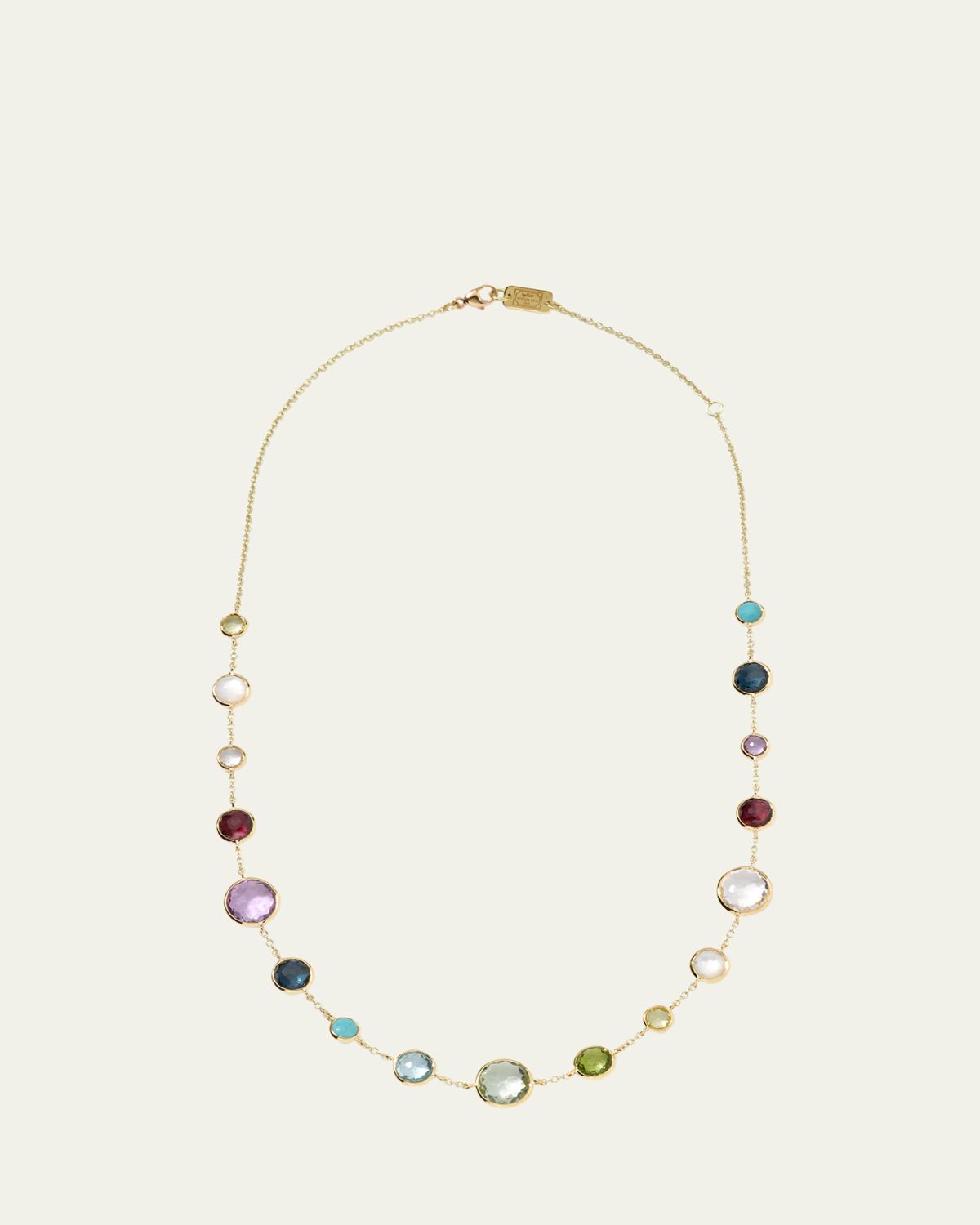 Ippolita Lollitini Short Necklace in 18K Gold | Thumbnail 6 Ippolita Lollitini Short Necklace in 18K Gold | Thumbnail 6