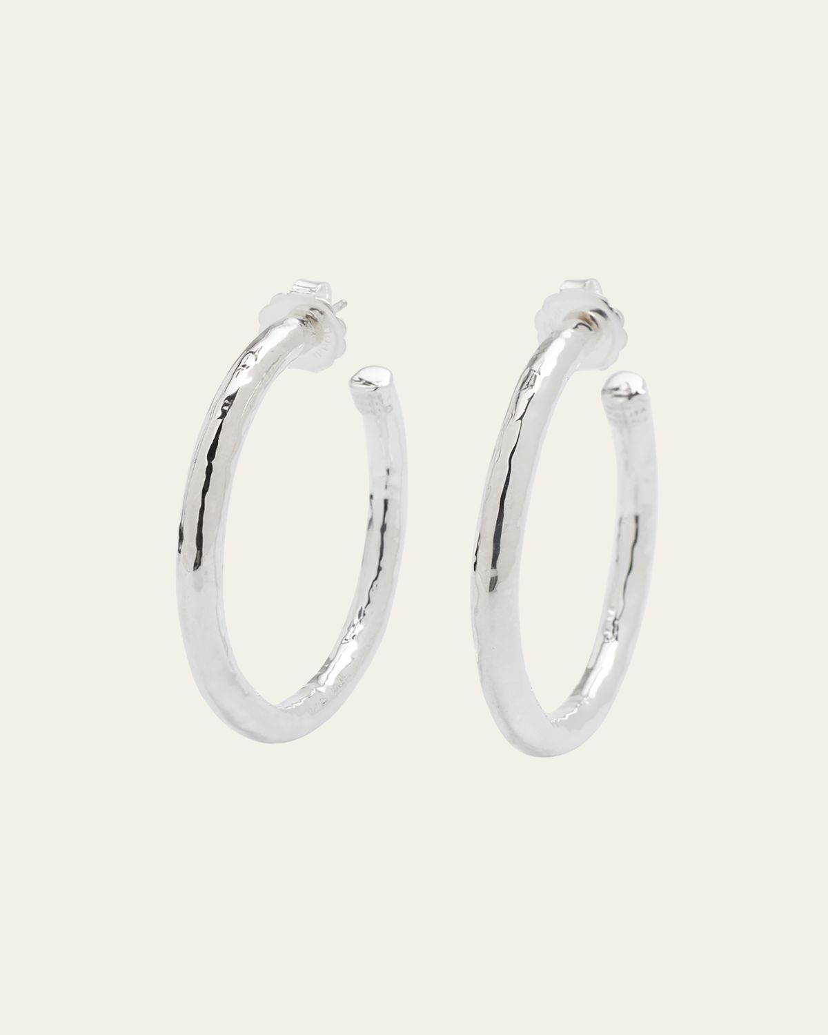 Ippolita Medium Hoop Earrings in Sterling Silver