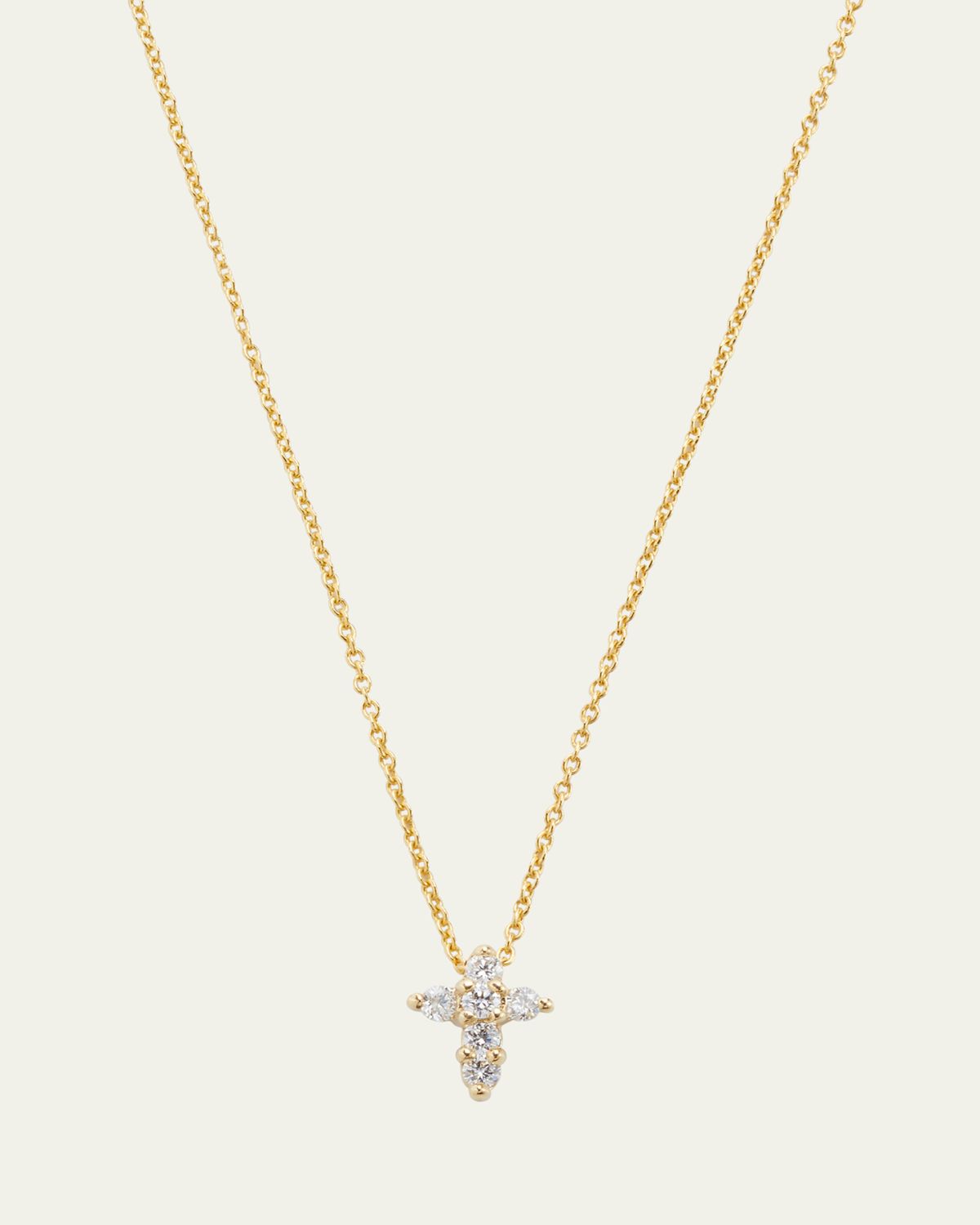 Roberto Coin Baby Cross Necklace