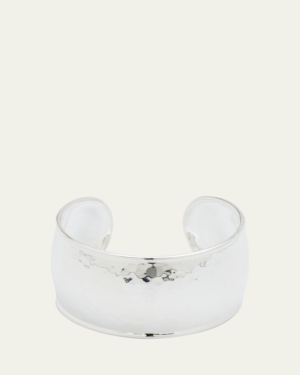 Ippolita Statement Hammered Cuff Bracelet in Sterling Silver